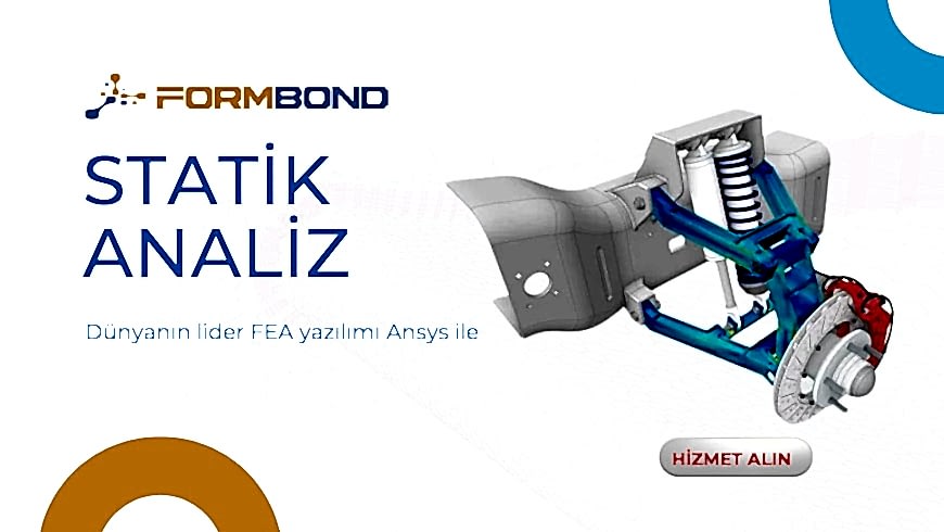 Statik Analiz Hizmeti: En İyi FEA Yazılımı Ansys ile