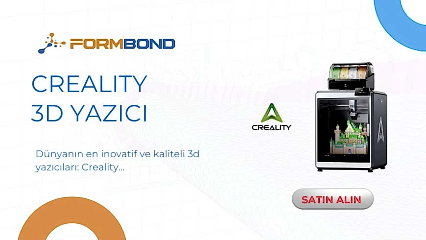 Creality 3D Yazıcı: Baskı Dünyasını Keşfedin