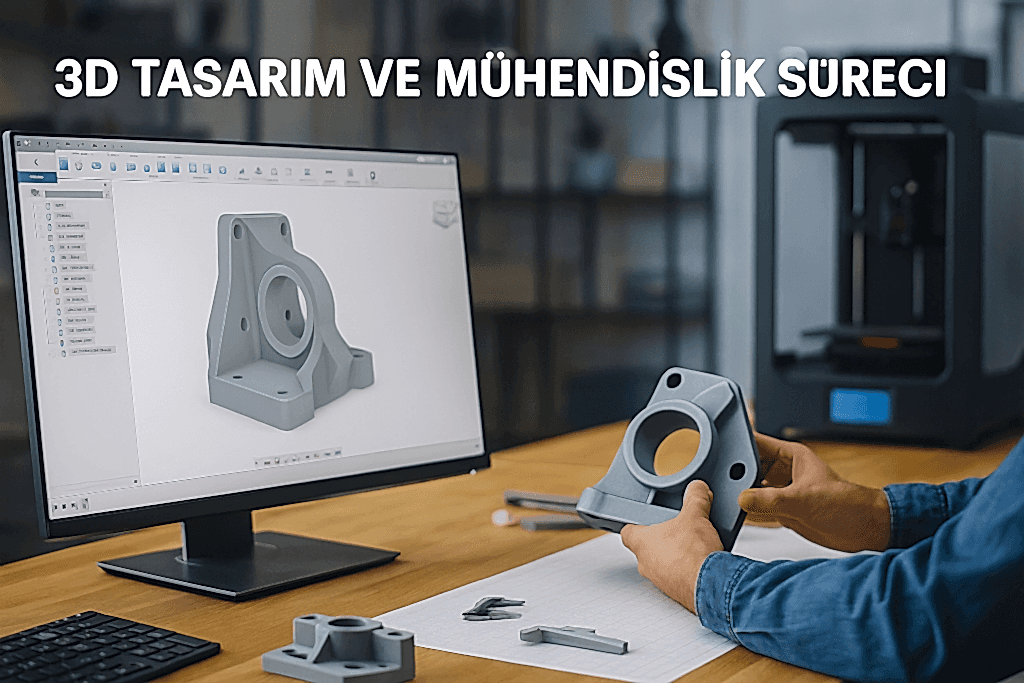 3d yazıcı teknolojisi ile endüstriyel parça üretimi