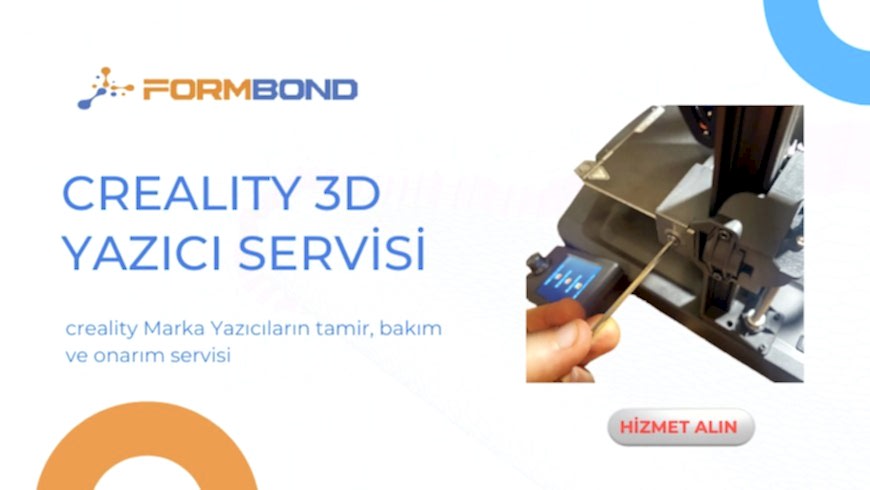 Creality 3D Yazıcı Servisi: Hızlı Tamir ve Bakım